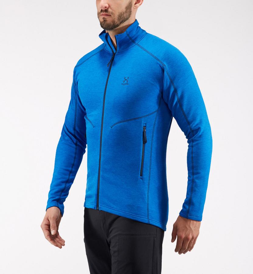 Haglöfs Mens Heron Fleece Blue New Zealand 40687SCIV